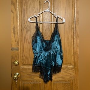 Green Lingerie Bodysuit